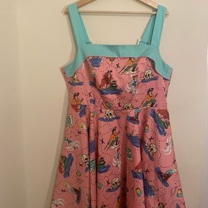 NEVERLAND print Netti dress